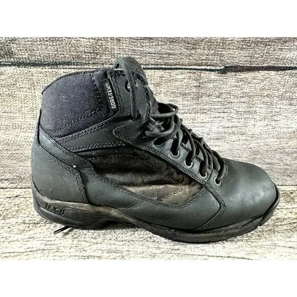 Danner Boots Men's Size 8.5 Striker Torrent 45 Gore-tex Work Black Leather