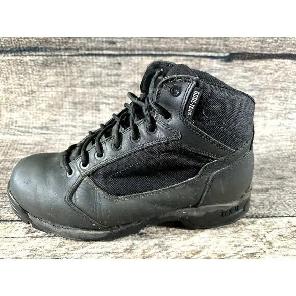 Danner Boots Men's Size 8.5 Striker Torrent 45 Gore-tex Work Black Leather