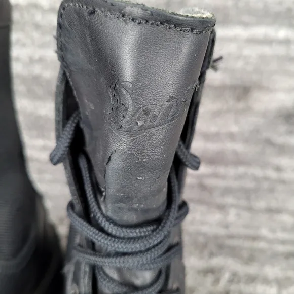 Danner Leather Acadia Work Boots Waterproof USA Made Black Size Mens 7