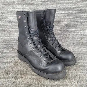 Danner Leather Acadia Work Boots Waterproof USA Made Black Size Mens 7