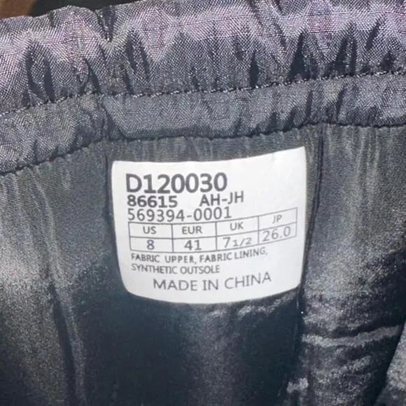 Danner Mens Black Freddo Fred Snow Boots 200G D120030 Size 8 ONLY AVAIL IN JAPAN