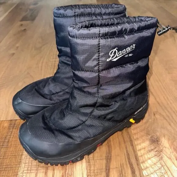Danner Mens Black Freddo Fred Snow Boots 200G D120030 Size 8 ONLY AVAIL IN JAPAN