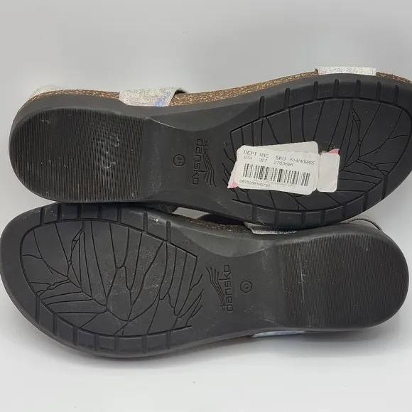 DANSKO &quot;Reese&quot; Iridescent Women's Sandals SIZE 41 (10.5-11). #1386