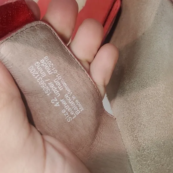 Dansko Women Wedge ViennaTomato Milled Nubuck Sandals Leather Shoes  42/11.5-12