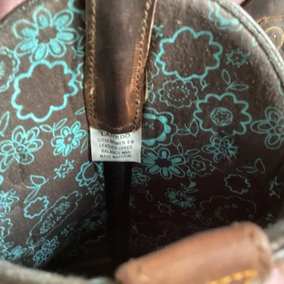 Dark Distressed Laredo Western Boots