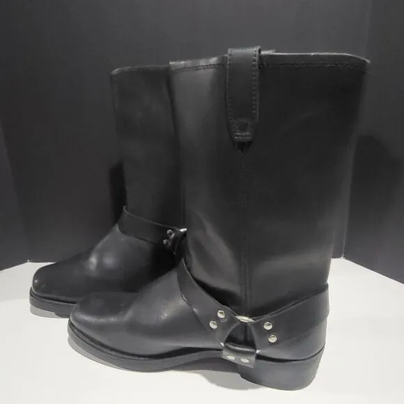 Dingo Men's Black Size 13 Leather Western Cowboy Boots