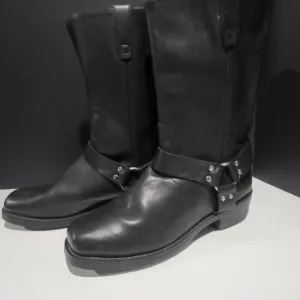 Dingo Men's Black Size 13 Leather Western Cowboy Boots