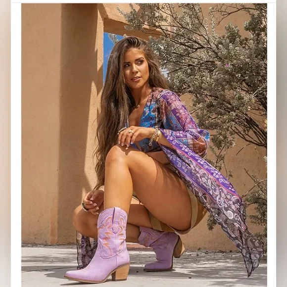 Dingo Y'all Need Dolly Denim Western Mid