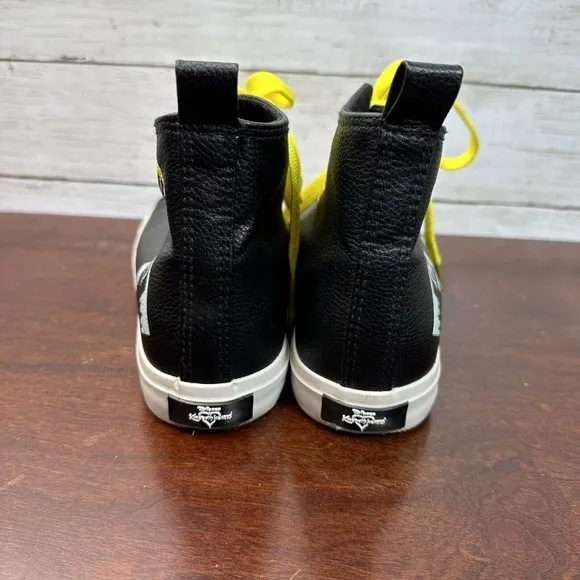 Disney Kingdom Hearts Men's 7 Women's 8.5* High Top Lace Up Sneakers Multi Color