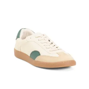 Dolce Vita Nelson Lace Up Sneakers White, Cream &amp; Green Women’s Size 8