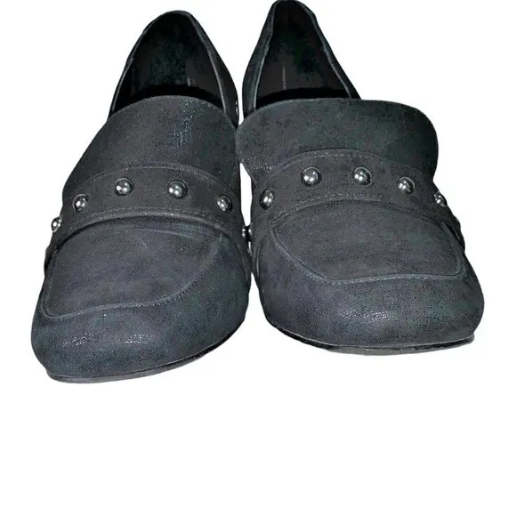 DONALD J. Pliner Loafers Leather Studded Heeled
