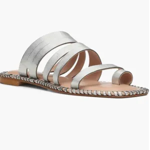 DONALD PLINER SANDALS Emmaline Croc Strappy Sandal LEATHER