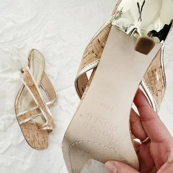 DONALD PLINER Women Cassia Sandal Size 7.5 New