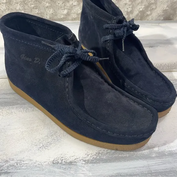 Donato Marrone Men’s Suede 1970’s Gino D. Moccasin Boots Size 8 Vintage