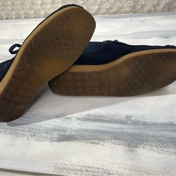 Donato Marrone Men’s Suede 1970’s Gino D. Moccasin Boots Size 8 Vintage