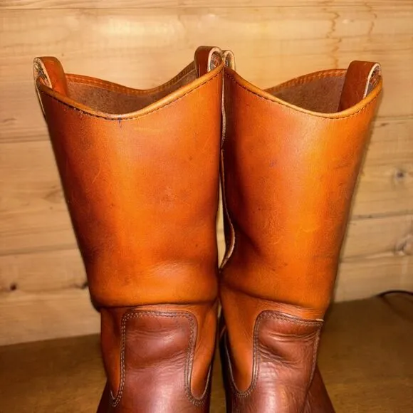 Double-H Richland Cowboy Boot Men 10 Brown Leather Western Work Street Urban