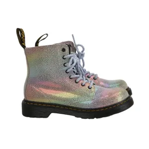Dr. Martens 1460 Pascal Iridescent 8-Eye Boot Rainbow Boots Size 2