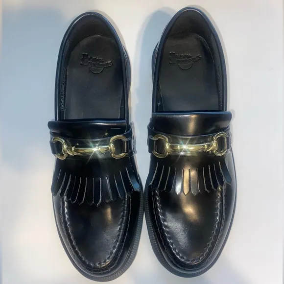 Dr. Martens Black Adrian Snaffle woman size 8 men’s size 7 new never worn