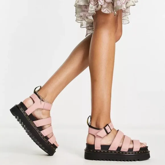Dr Martens Blaire Women’s Pisa Leather Strap Sandals New!