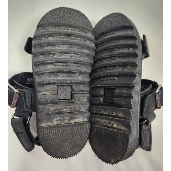 Dr. Martens Kids Sz. 12 Junior Kyle Leather Sandals in Black