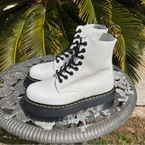 Dr. Martens Platform Leather Boots