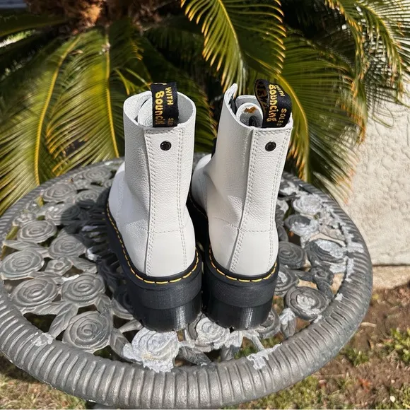Dr. Martens Platform Leather Boots