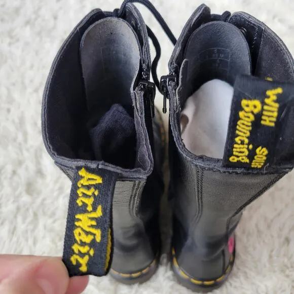 Dr Martens Rare Kiele Cherry Blossom Tall Boots Womens 6