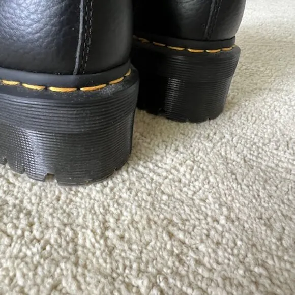 Dr. Martens Sinclair Miller Napa Leather Platform Boots