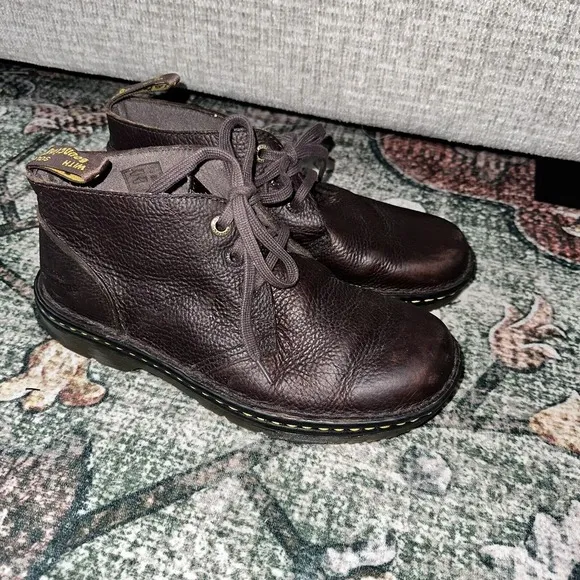 Dr. Martens Sussex‎ Industrial Chukka Boots Leather Men's US Size 8 M Brown