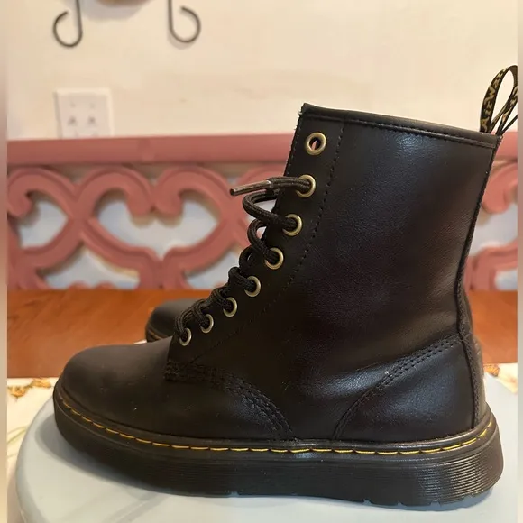 DR. MARTENS ZAVALA COMBAT BOOTS