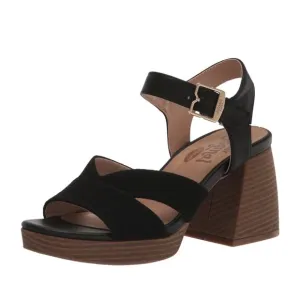 Dr. Scholl's Mariah Block Heel Sandal, Sz 8, Faux Leather, Made in USA, Shoes