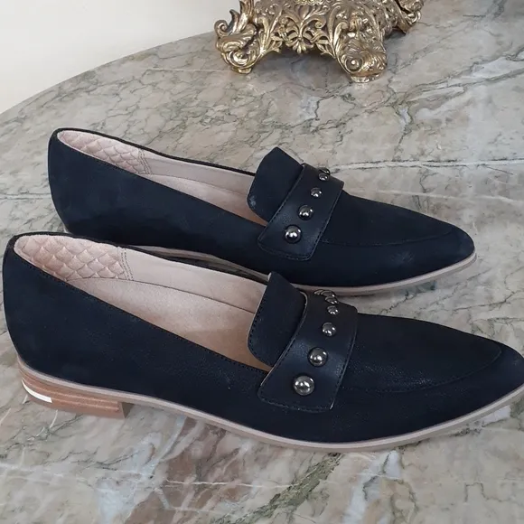Dr. Scholl's shoes leather loafers