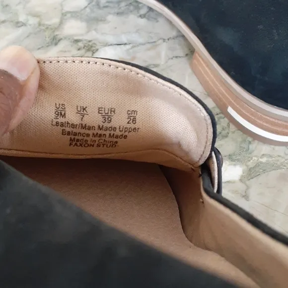 Dr. Scholl's shoes leather loafers
