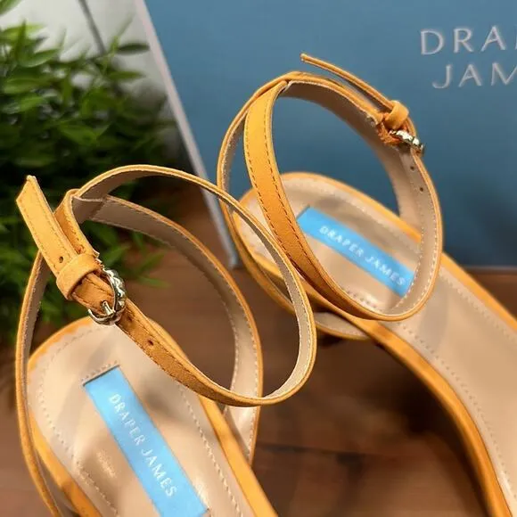Draper James Alice Floral Heeled Sandals Size 7.5