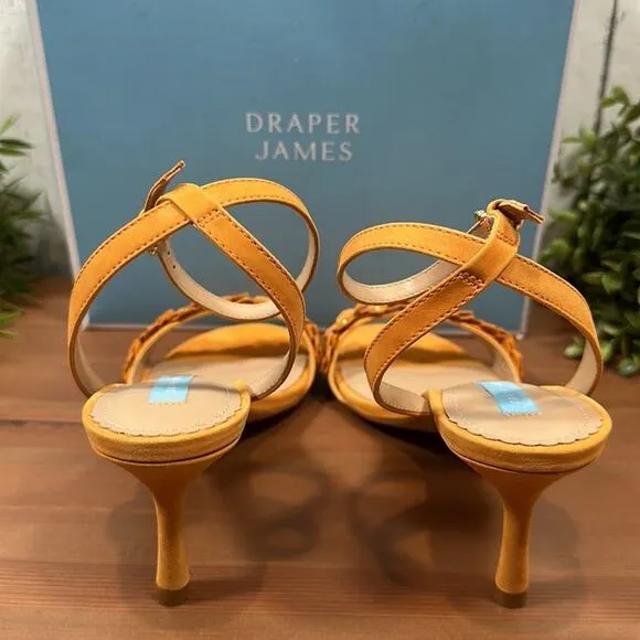 Draper James Alice Floral Heeled Sandals Size 7.5