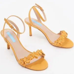 Draper James Alice Floral Heeled Sandals Size 7.5