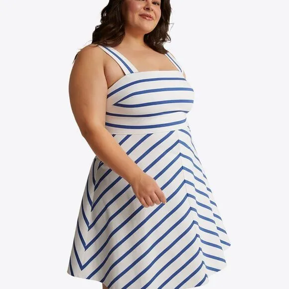 Draper James Perfect Adorable FLATTERING Zoe Love Cotton Circle Dress NEW