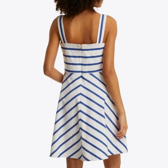 Draper James Perfect Adorable FLATTERING Zoe Love Cotton Circle Dress NEW