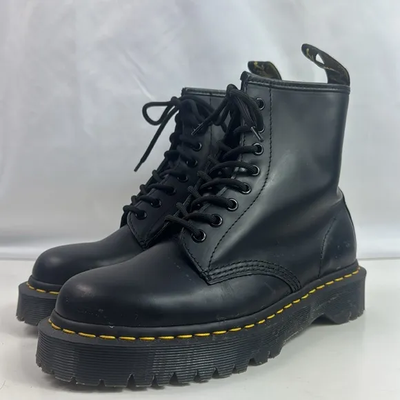Dr.Martens 1460 BEX Smooth Leather Lace-up Platform Women's Boots