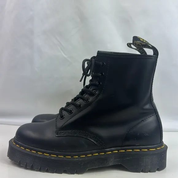 Dr.Martens 1460 BEX Smooth Leather Lace-up Platform Women's Boots