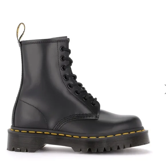 Dr.Martens 1460 BEX Smooth Leather Lace-up Platform Women's Boots