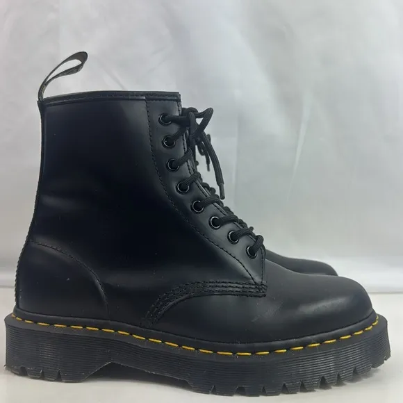 Dr.Martens 1460 BEX Smooth Leather Lace-up Platform Women's Boots