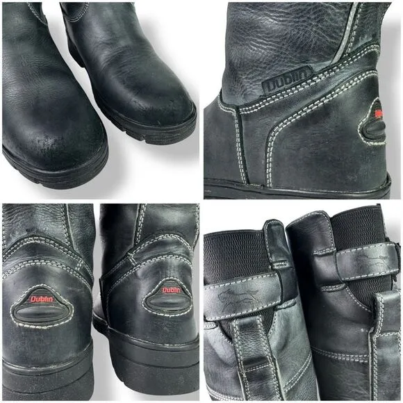 Dublin Edge Riding Boots Tall Field Horseback Winter Rain Waterproof Women’s 7