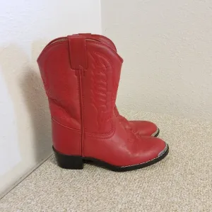 Durango Red Western Cowboy Kids Boots