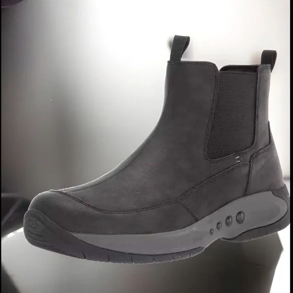 Easy Spirit Aston Leather Chelsea Boots Orthotic Cushion Insoles Slip On $226