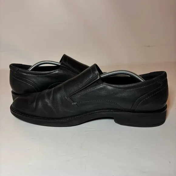 ECCO METROPOLE LONDON PENNY LOAFERS BLACK LEATHER SIZE 45 Men’s Size 11 11.5