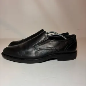 ECCO METROPOLE LONDON PENNY LOAFERS BLACK LEATHER SIZE 45 Men’s Size 11 11.5