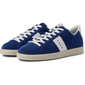 ECCO Street Lite Retro Blue Depths White Lace Up Sneakers