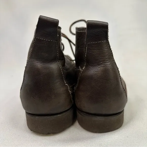 Eddie Bauer Brown Chukka Boots Moccasin Style Men’s 9.5 Womens 11