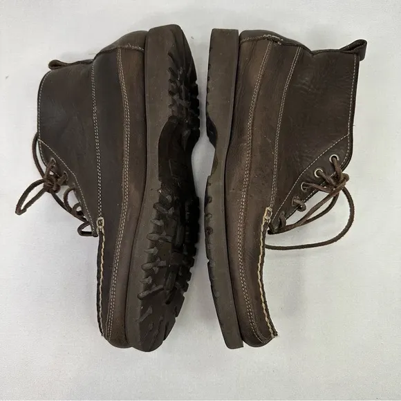 Eddie Bauer Brown Chukka Boots Moccasin Style Men’s 9.5 Womens 11